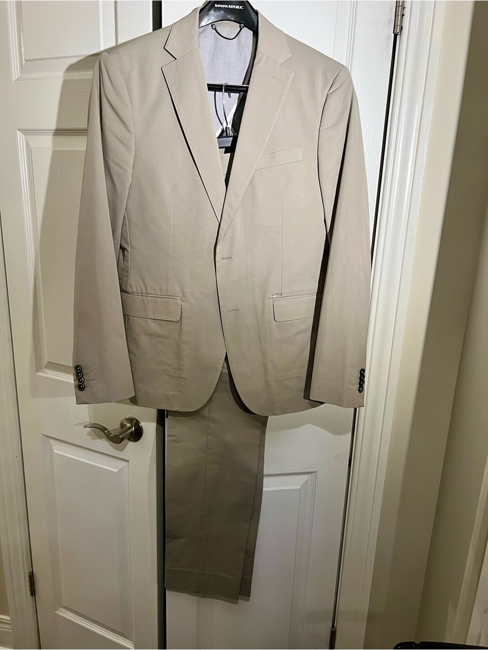 Zara Beige Men's Two-Piece Suit